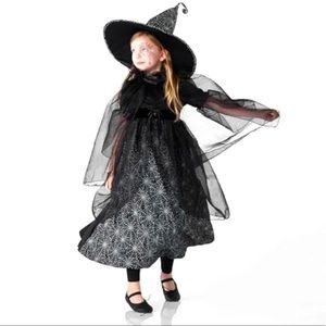 Pottery Barn Girls Witch Costume 4-6